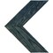 Ekena Millwork 12"W x 14"H x 3/4"D Vintage Farmhouse 3 1/2" Chevron, Barnwood Decor Collection, Driftwood Blue DECR12X14X075CHVBU - alternate 1